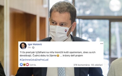 Médiá sa pýtajú, prečo málo testujeme a rýchlo otvárame, Matovič tomu nerozumie: Čudnú dobu to žijeme, napísal Médiá sa pýtajú, prečo málo testujeme a rýchlo otvárame, Matovič tomu nerozumie: Čudnú dobu to žijeme, napísal