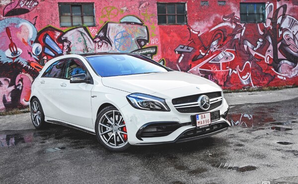 mercedes amg a 45 4matic super hatch