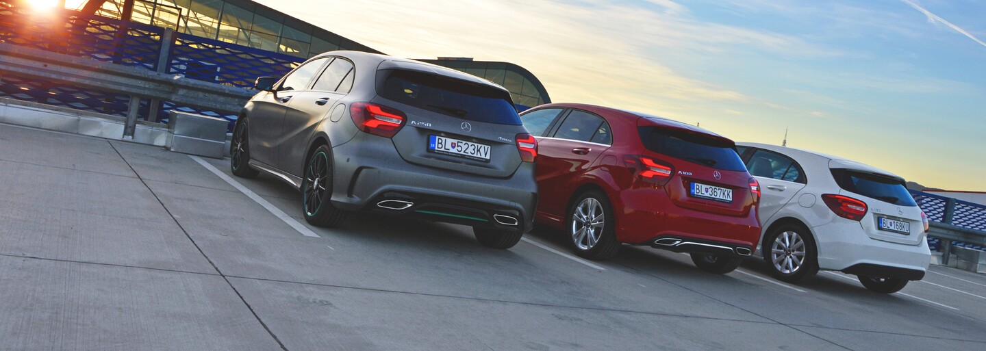 Mercedes-Benz A 160, A 180 a A 250 4Matic Motorsport Edition: Souboj srdce a rozumu (Test)