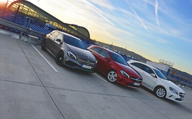 Mercedes-Benz A 160, A 180 a A 250 4Matic Motorsport Edition: Souboj srdce a rozumu (Test) Mercedes-Benz A 160, A 180 a A 250 4Matic Motorsport Edition: Souboj srdce a rozumu (Test)