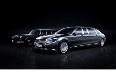 Mercedes-Maybach Pullman: Dvanásťvalec, 530 koní, 6,5 metra a maximálny luxus! Mercedes-Maybach Pullman: Dvanásťvalec, 530 koní, 6,5 metra a maximálny luxus!