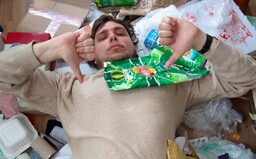 Měsíc jsem nevynášel plastový, papírový a neorganický odpad. Brzy mě úplně přerostl