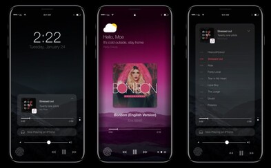 Miesto domovského tlačidla druhý displej. iPhone 8 ponúkne TouchBar, kde nám zobrazí užitočné informácie Miesto domovského tlačidla druhý displej. iPhone 8 ponúkne TouchBar, kde nám zobrazí užitočné informácie
