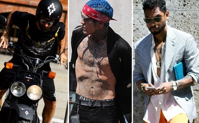 Miguel, Marcelo Burlon a mnoho dalších se přišlo pochválit svým outfitem do ulic Milána během Fashion Weeku Miguel, Marcelo Burlon a mnoho dalších se přišlo pochválit svým outfitem do ulic Milána během Fashion Weeku