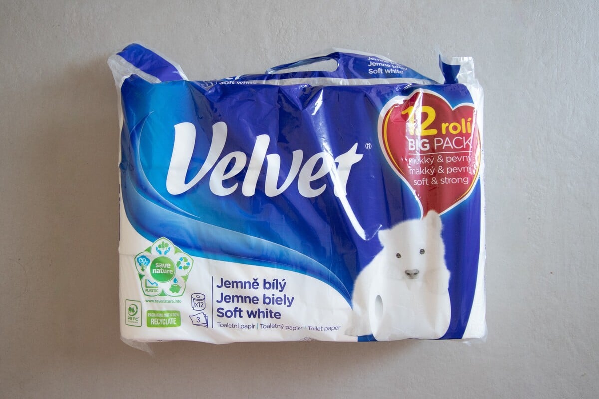 toaletní papír toaleťák wc test