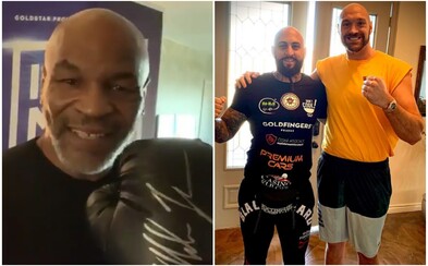 Mike Tyson věnoval českému MMA šampionovi podepsanou rukavici Mike Tyson věnoval českému MMA šampionovi podepsanou rukavici
