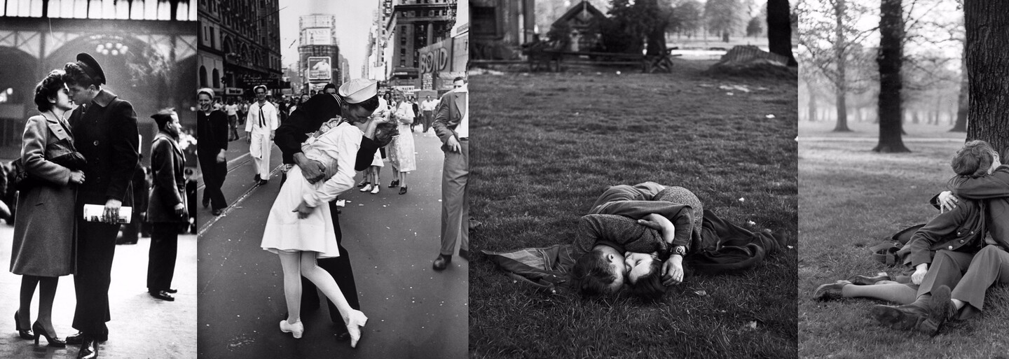 Milé fotografie dokazujúce, že vojna je na lásku prikrátka. Nech je akokoľvek tvrdá, nežný cit ju dokáže prežiť