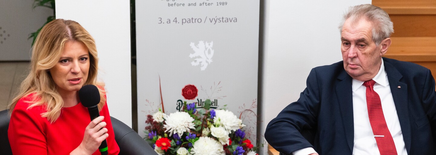 Miloš Zeman se sejde se Zuzanou Čaputovou. Slovenská prezidentka ho navštíví v nemocnici