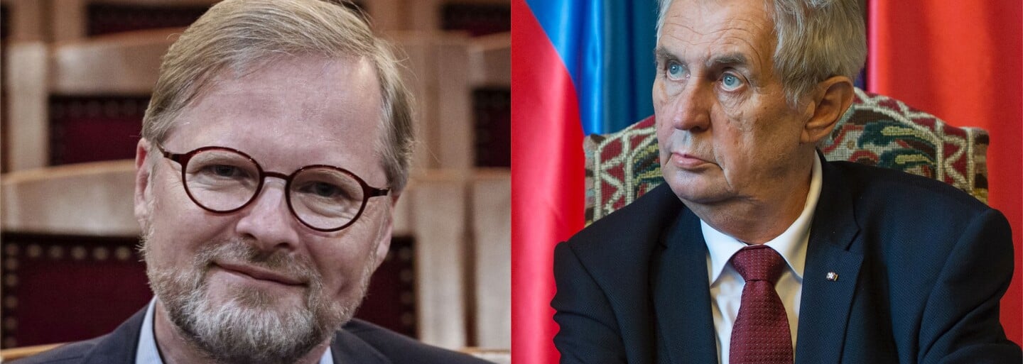 Miloš Zeman vzkázal z nemocnice, že se sejde s Petrem Fialou. Schůzka proběhne „v pozdějším termínu“