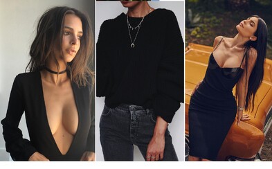 Minimalistický "all black" štýl ponúka nespočetne veľa moderných možností. Skús kombináciu čiernej s čiernou aj v aktuálnom období Minimalistický "all black" štýl ponúka nespočetne veľa moderných možností. Skús kombináciu čiernej s čiernou aj v aktuálnom období