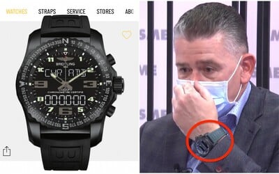 Minister Mikulec počas rozhovoru predviedol luxusné hodinky Breitling za tisícky eur. Je to dar od mamy a synov, tvrdí
