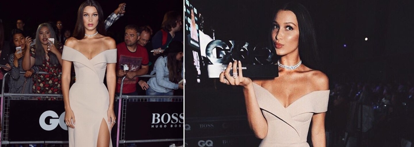 Modelkou roka sa podľa magazínu GQ stala Bella Hadid. Kráska na ceremoniáli žiarila
