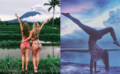 Modelky na Instagrame si z výbuchu sopky na Bali ťažkú hlavu nerobia. Nebezpečnú katastrofu využívajú ako efektné pozadie do svojich záberov Modelky na Instagrame si z výbuchu sopky na Bali ťažkú hlavu nerobia. Nebezpečnú katastrofu využívajú ako efektné pozadie do svojich záberov