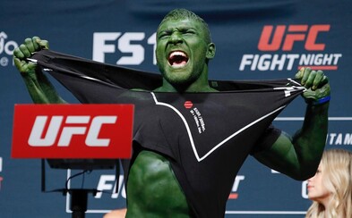 Moldavský bojovník, prezývaný aj Hulk, neostal svojej povesti nič dlžný. Na váženie totiž prišiel od hlavy až po päty zelený Moldavský bojovník, prezývaný aj Hulk, neostal svojej povesti nič dlžný. Na váženie totiž prišiel od hlavy až po päty zelený