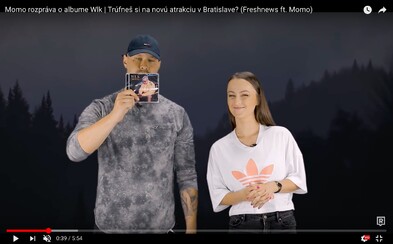 Momo prezrádza novinky o albume WLK a užíva si moderátorskú premiéru. Prečo sa na coveri svojho CD usmieva? Momo prezrádza novinky o albume WLK a užíva si moderátorskú premiéru. Prečo sa na coveri svojho CD usmieva?