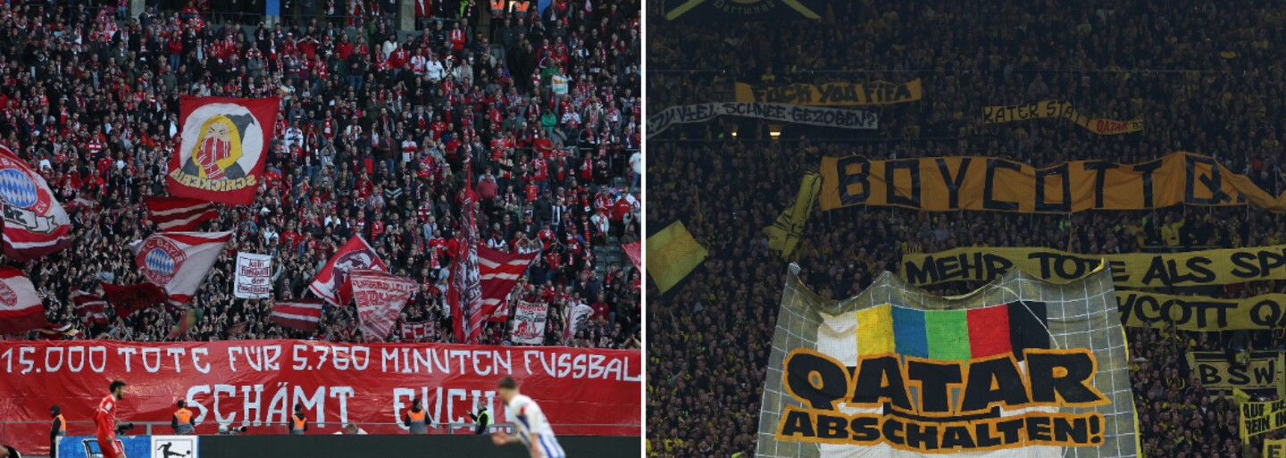 MS 2022 v Katare: „15-tisíc mŕtvych pre 5 760 minút futbalu,“ odkazujú fanúšikovia nemeckých klubov a vyzývajú na bojkot turnaja