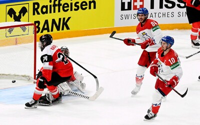 MS v hokeji 2022: Češi prohráli s Rakouskem 1:2, zápas rozhodly až samostatné nájezdy