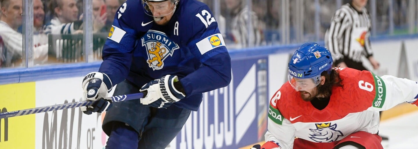 MS v hokeji 2022: Česko prohrálo s Finskem 3:0