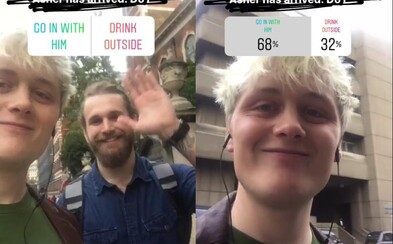 Muž nechal na 1 deň svojich Instagram followerov rozhodovať o jeho živote. Skončil v cudzej krajine, lebo nemohol povedať nie Muž nechal na 1 deň svojich Instagram followerov rozhodovať o jeho živote. Skončil v cudzej krajine, lebo nemohol povedať nie