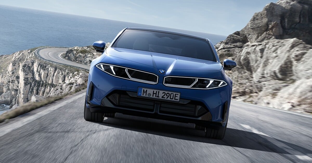 Nové elektrické BMW ohromuje dojezdem 900 kilometrů. Jeho design však rozdělil internet