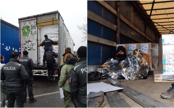 Na D1 vyskočili z návesu nákladiaka dvaja migranti. Polícia cudzincov z Afganistanu preveruje