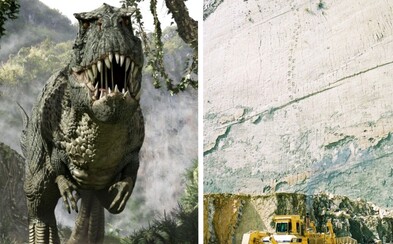 Na jihoamerické skále se nachází přes 5 000 otisků dinosauřích stop a kdysi se po ní procházel i sám Tyrannosaurus rex Na jihoamerické skále se nachází přes 5 000 otisků dinosauřích stop a kdysi se po ní procházel i sám Tyrannosaurus rex