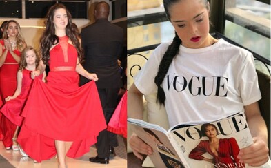 Na Fashion Weeku v New Yorku se po mole prošla dívka s Downovým syndromem Na Fashion Weeku v New Yorku se po mole prošla dívka s Downovým syndromem