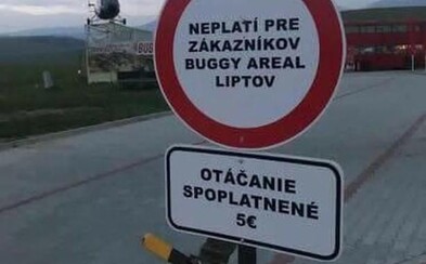 Na Slovensku od teba vypýtajú 5 € aj za otáčanie. Podnikateľské myslenie z Liptova teraz zabáva internet Na Slovensku od teba vypýtajú 5 € aj za otáčanie. Podnikateľské myslenie z Liptova teraz zabáva internet