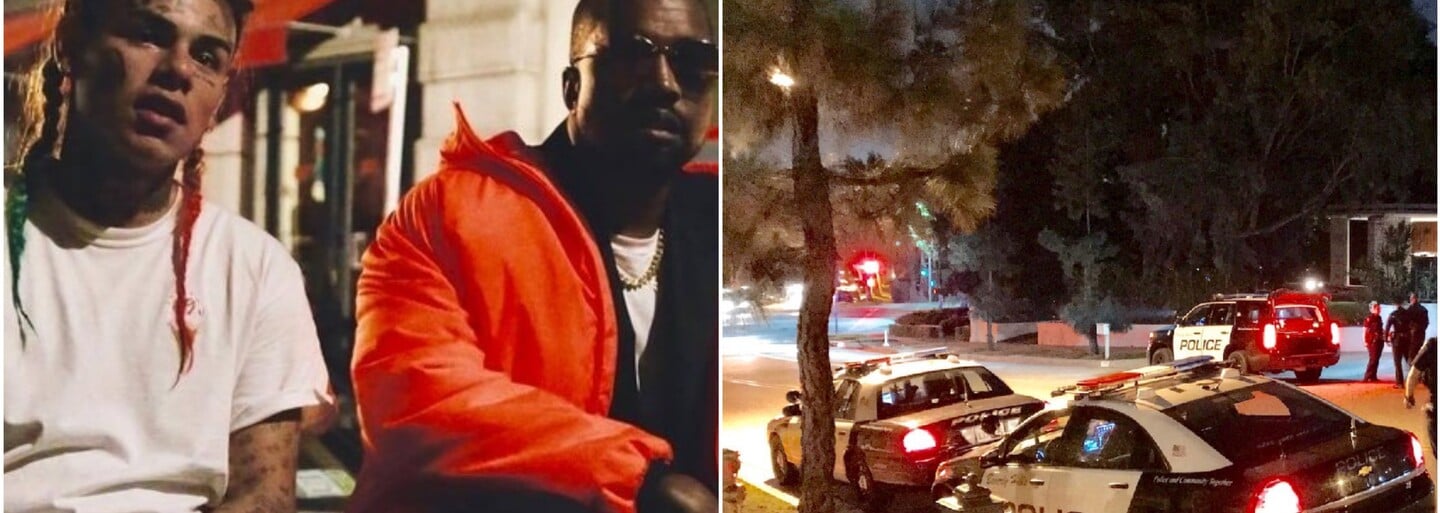 Na 6ix9inea a Kanyeho Westa stříleli během natáčení videoklipu