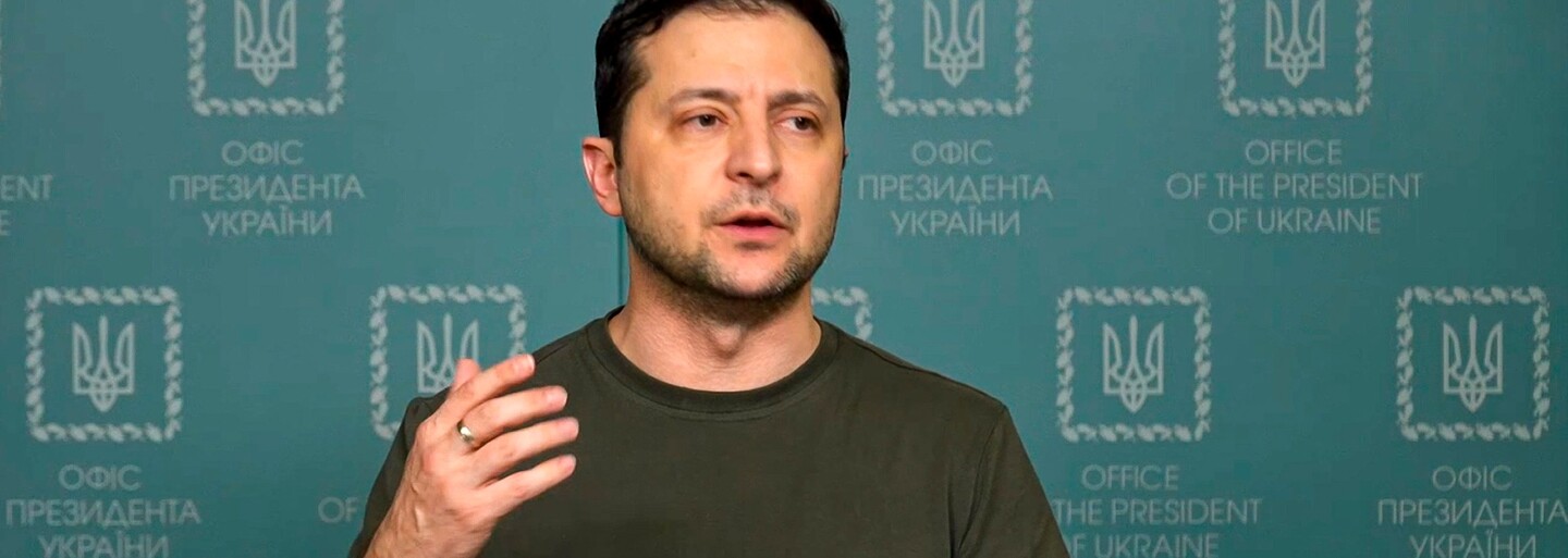 Na Václavském náměstí promluví živě přes video Zelenskyj, v pátek proběhne další demonstrace za Ukrajinu