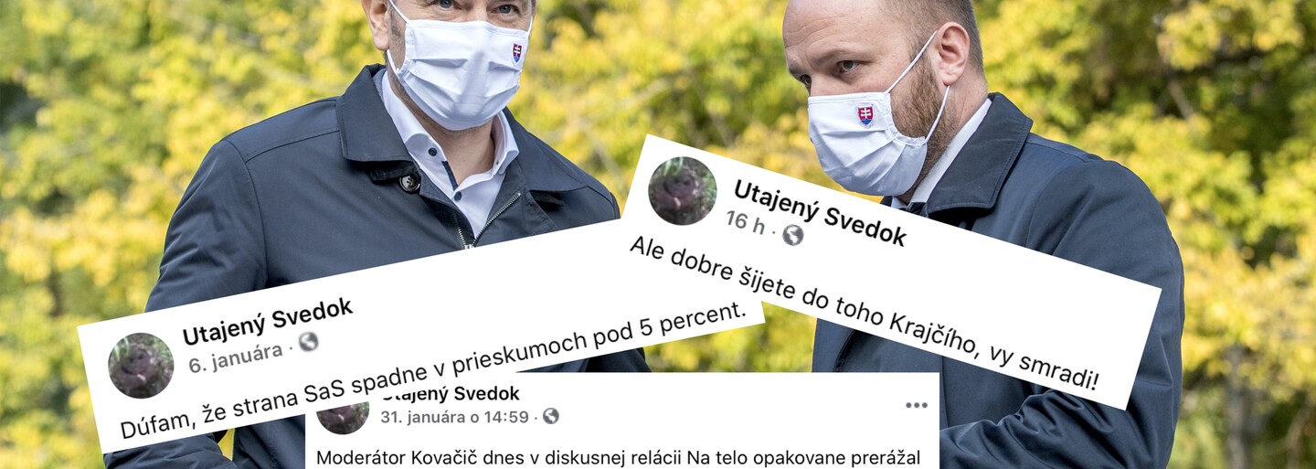 Naď aj Matovič zdieľajú anonyma, ktorý obraňuje členov OĽaNO a kritizuje opozíciu, SaS aj médiá