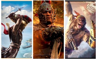 Nádherný Assassin's Creed Odyssey, velkolepé bitvy i psychologický horor. Ubisoft ukázal skvělou show Nádherný Assassin's Creed Odyssey, velkolepé bitvy i psychologický horor. Ubisoft ukázal skvělou show