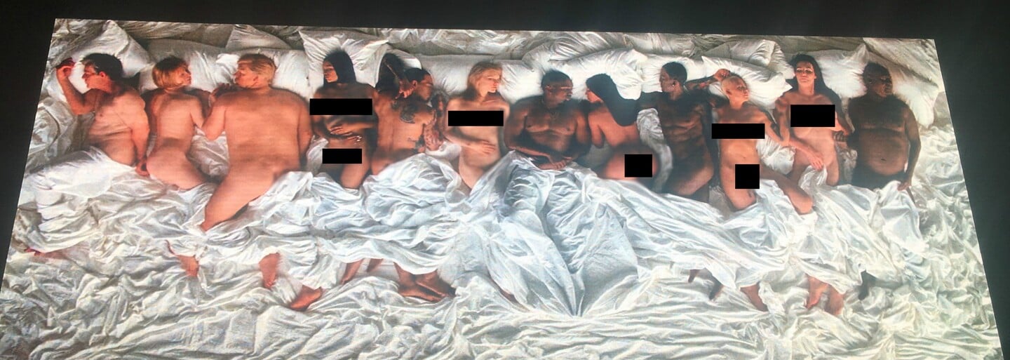 Nahá těla celebrit jako Rihanna, Taylor Swift nebo Kim Kardashian zdobí Kanyeho video k Famous