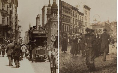 Nahliadni do ulíc New Yorku v 19. či 20. storočí. Zaujímavý projekt ťa zoberie späť do minulosti Nahliadni do ulíc New Yorku v 19. či 20. storočí. Zaujímavý projekt ťa zoberie späť do minulosti