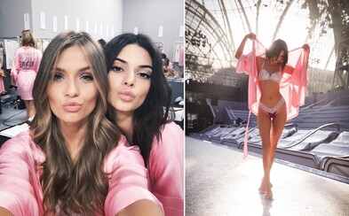 Nahlédněte do zákulisí přehlídky Victoria's Secret plného nádherných, spoře oděných modelek Nahlédněte do zákulisí přehlídky Victoria's Secret plného nádherných, spoře oděných modelek