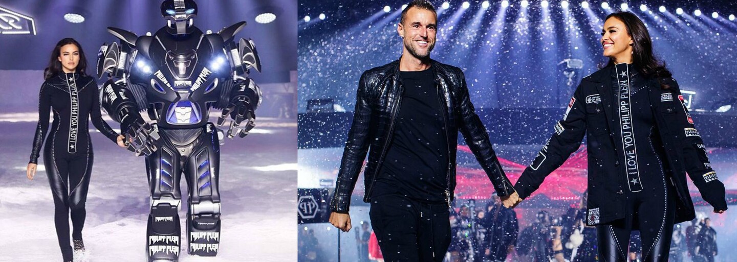 Najdiskutovanejšou prehliadkou NYFW je šou Philippa Pleina. Irinu Shayk sprevádzal robot a večer uzatváral model bez nôh