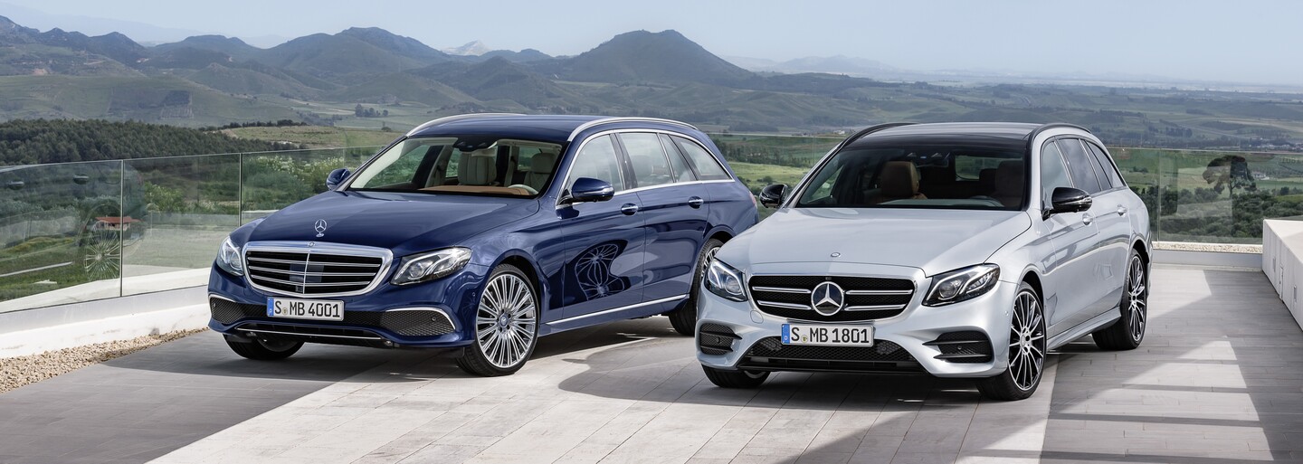 Nejluxusnější, nejinteligentnější a nejpraktičtější, to je nový Mercedes-Benz třídy E kombi