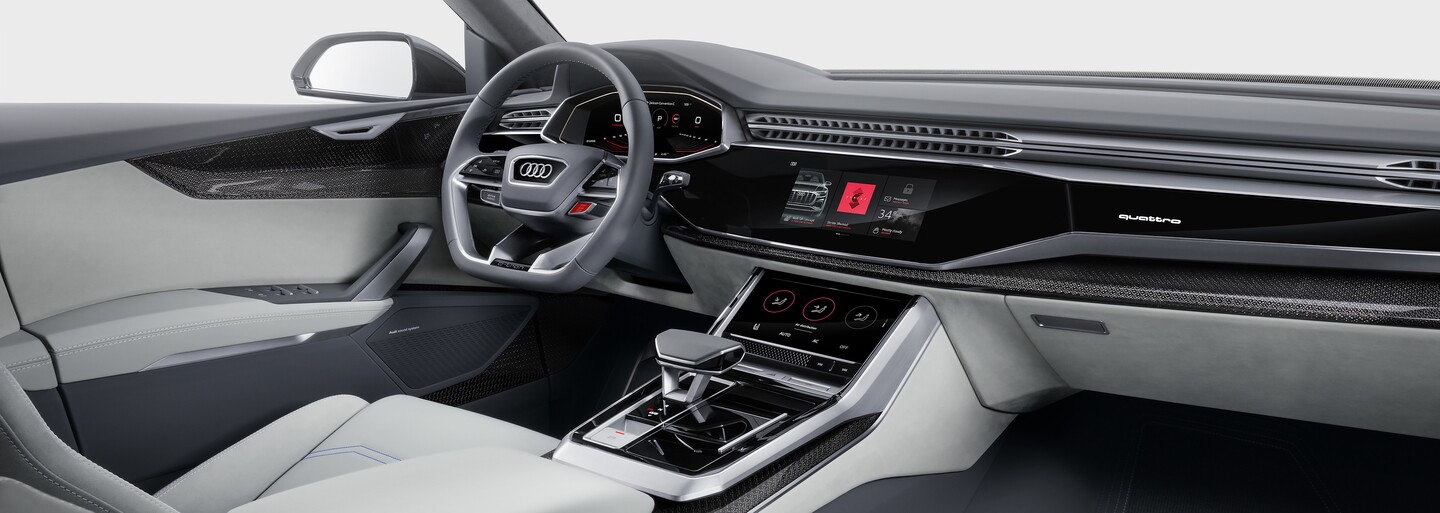 Najluxusnejšie Audi naberá na reálnosti. Koncepčná Q8-čka je obrovský plug-in hybrid so 450 koňmi