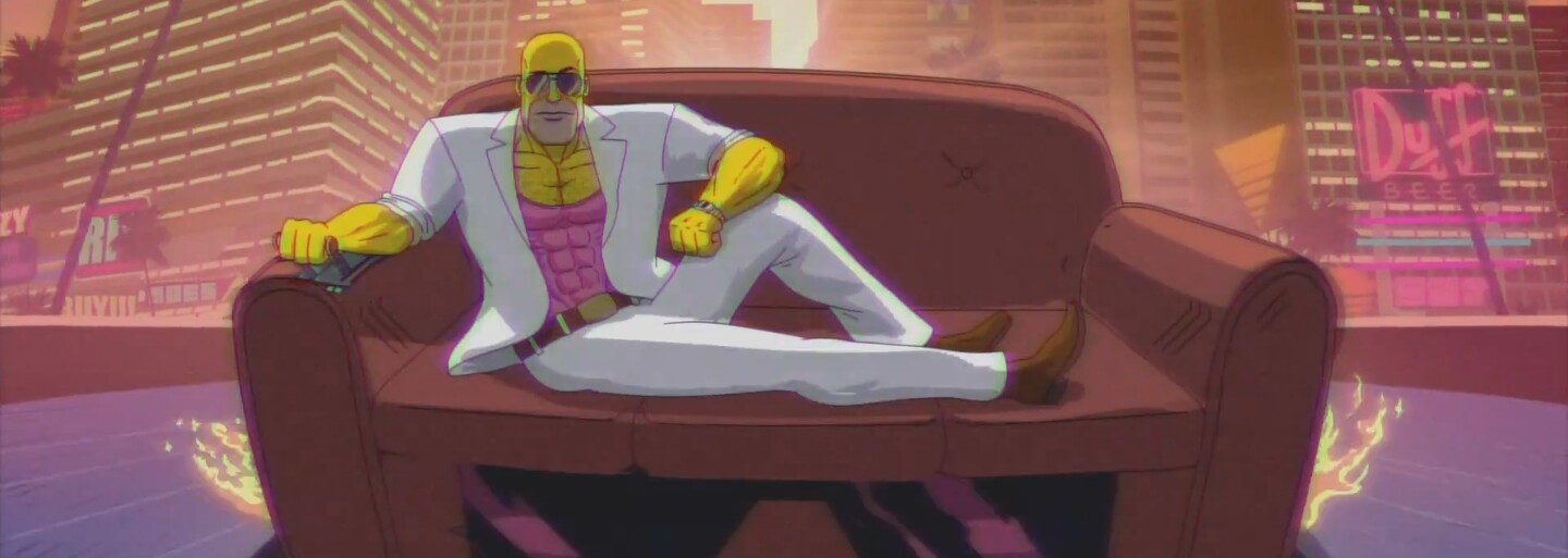 Najnovší couch gag zo Simpsonovcov vzdáva česť starým hollywoodskym akčným klasikám