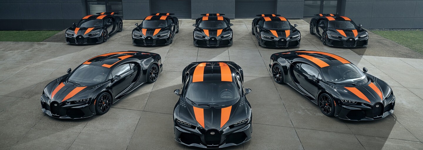 Najrýchlejšie auto planéty putuje k majiteľom. Bugatti vyrobilo prvých 8 kusov Chironu Super Sport 300+