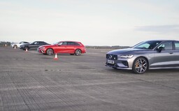 Najsilnejšie Volvo na trhu vyzvalo v šprinte nemeckú trojku. Ukázalo sa, že to nemalo robiť