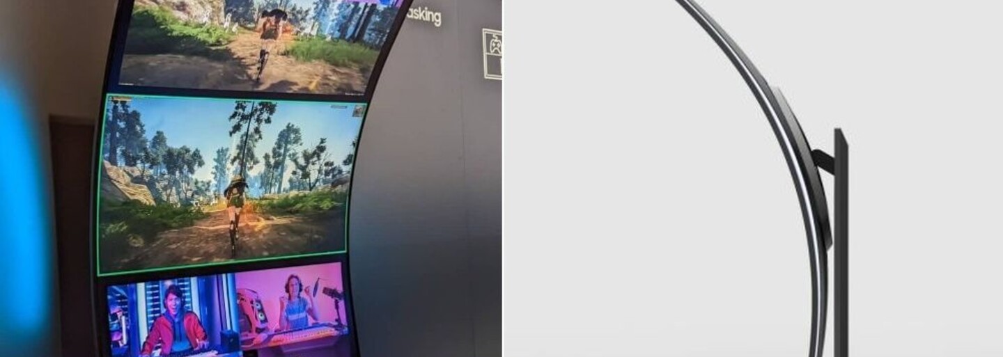 Najväčší zahnutý monitor na svete ti vyrazí dych. Samsung predstavil novinku Odyssey Ark