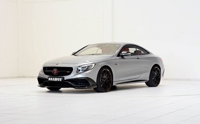 Naložený Brabus 850 ako brutálne upravený Mercedes-Benz S 63 AMG Coupé Naložený Brabus 850 ako brutálne upravený Mercedes-Benz S 63 AMG Coupé
