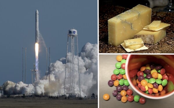 NASA poslala astronautom pol tony cukríkov a syrov. Doplnili nevyhnutné zásoby