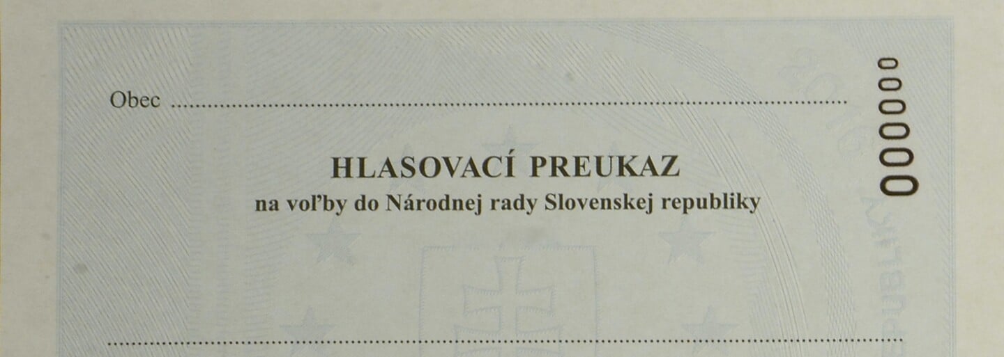 Nebudeš na voľby doma? Nevadí, vybav si hlasovací preukaz a choď voliť kdekoľvek na Slovensku!