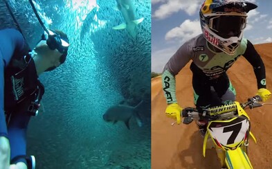 Nejlepší záběry a nebezpečné kousky s GoPro za rok 2015 v jedné kompilaci plné adrenalinu a zábavy Nejlepší záběry a nebezpečné kousky s GoPro za rok 2015 v jedné kompilaci plné adrenalinu a zábavy