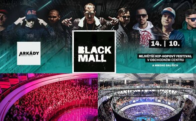 Největší pražská rapová indoor událost už tento víkend. Přijď na Black Mall Festival, kde vystoupí H16, Ego, Smack, Pil C, Logic a další! Největší pražská rapová indoor událost už tento víkend. Přijď na Black Mall Festival, kde vystoupí H16, Ego, Smack, Pil C, Logic a další!