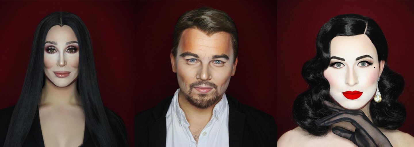 Neuveriteľné premeny britského make-up artistu ti vyrazia dych. Jennifer Lawrence či Ellen DeGeneres pre neho nie sú žiadny problém