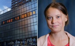 New York má vlastní klimatické hodiny. Ukazují, kolik času zbývá lidstvu.