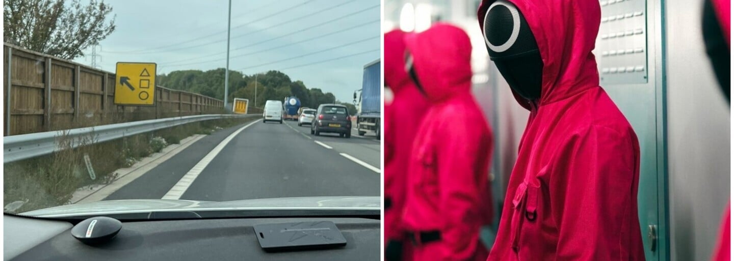 Nie, toto nie je Squid Game. Policajti museli upozorniť ľudí, že dopravná značka ich nezavedie k turnaju na život a na smrť